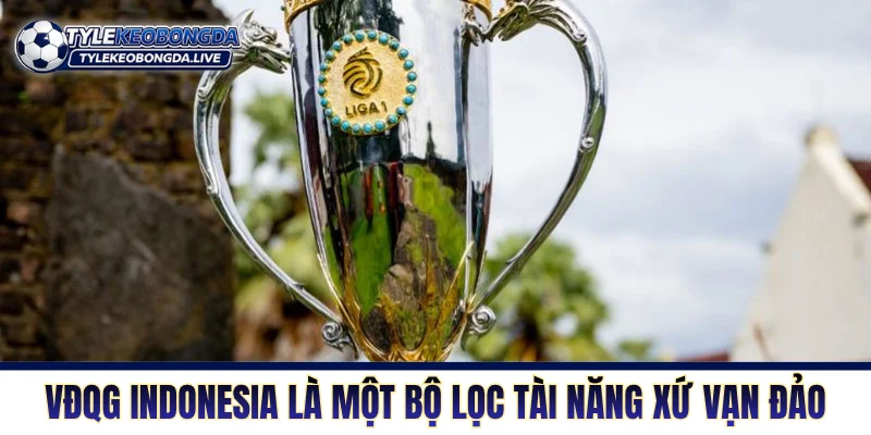 VĐQG Indonesia là một bộ lọc tài năng xứ Vạn đảo